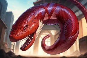 Red Snake in Dream Spiritual Meaning