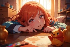 Struggle with a Child Dreaming Bowie