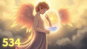 534 angel number twin flame