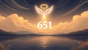 651 angel number love