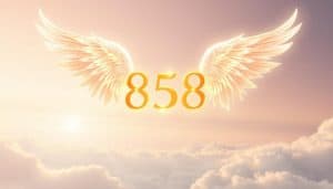 858 angel number twin flame