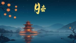 is the number 9 lucky in China