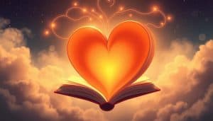 love reading heart