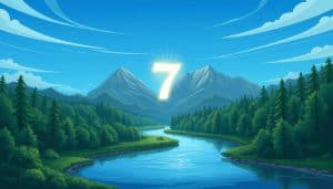 the number 7 meaning spiritually