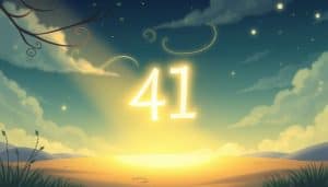 what does the number 41 mean spiritually